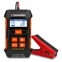 Load image into Gallery viewer, KONNWEI KW520 12V / 24V 3 in 1 Car Battery Tester with Detection &amp; Repair &amp; Charging Function, KW520