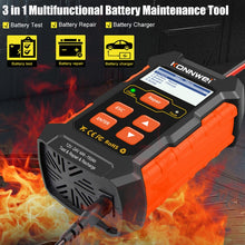 Load image into Gallery viewer, KONNWEI KW520 12V / 24V 3 in 1 Car Battery Tester with Detection &amp; Repair &amp; Charging Function, KW520