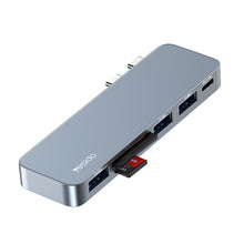 Load image into Gallery viewer, Yesido HB10 6 in 1 USB-C / Type-C Ports Multifunctional Docking Station HUB Adapter, HB10