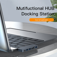 Load image into Gallery viewer, Yesido HB10 6 in 1 USB-C / Type-C Ports Multifunctional Docking Station HUB Adapter, HB10
