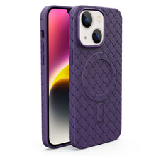 Load image into Gallery viewer, Woven Pattern MagSafe Magnetic Cooling Phone Case, For iPhone 14, For iPhone 14 Pro, For iPhone 14 Pro Max, For iPhone 13 Pro Max, For iPhone 13 Pro, For iPhone 13