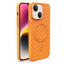 Load image into Gallery viewer, Woven Pattern MagSafe Magnetic Cooling Phone Case, For iPhone 14, For iPhone 14 Pro, For iPhone 14 Pro Max, For iPhone 13 Pro Max, For iPhone 13 Pro, For iPhone 13