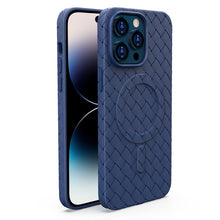Load image into Gallery viewer, Woven Pattern MagSafe Magnetic Cooling Phone Case, For iPhone 14, For iPhone 14 Pro, For iPhone 14 Pro Max, For iPhone 13 Pro Max, For iPhone 13 Pro, For iPhone 13