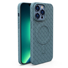 Load image into Gallery viewer, Woven Pattern MagSafe Magnetic Cooling Phone Case, For iPhone 14, For iPhone 14 Pro, For iPhone 14 Pro Max, For iPhone 13 Pro Max, For iPhone 13 Pro, For iPhone 13