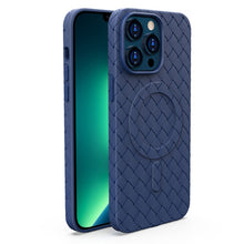 Load image into Gallery viewer, Woven Pattern MagSafe Magnetic Cooling Phone Case, For iPhone 14, For iPhone 14 Pro, For iPhone 14 Pro Max, For iPhone 13 Pro Max, For iPhone 13 Pro, For iPhone 13