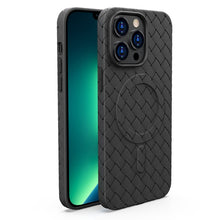 Load image into Gallery viewer, Woven Pattern MagSafe Magnetic Cooling Phone Case, For iPhone 14, For iPhone 14 Pro, For iPhone 14 Pro Max, For iPhone 13 Pro Max, For iPhone 13 Pro, For iPhone 13