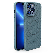 Load image into Gallery viewer, Woven Pattern MagSafe Magnetic Cooling Phone Case, For iPhone 14, For iPhone 14 Pro, For iPhone 14 Pro Max, For iPhone 13 Pro Max, For iPhone 13 Pro, For iPhone 13