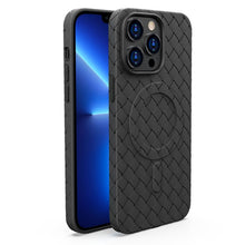 Load image into Gallery viewer, Woven Pattern MagSafe Magnetic Cooling Phone Case, For iPhone 14, For iPhone 14 Pro, For iPhone 14 Pro Max, For iPhone 13 Pro Max, For iPhone 13 Pro, For iPhone 13