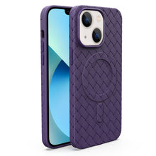 Load image into Gallery viewer, Woven Pattern MagSafe Magnetic Cooling Phone Case, For iPhone 14, For iPhone 14 Pro, For iPhone 14 Pro Max, For iPhone 13 Pro Max, For iPhone 13 Pro, For iPhone 13