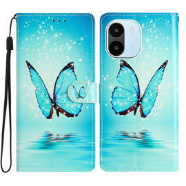 Colored Drawing Leather Phone Case, For Xiaomi Redmi  A1, For Xiaomi Redmi 10A, For Xiaomi Redmi 10C, For Xiaomi Redmi 10 2022