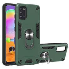 Load image into Gallery viewer, 2 in 1 Armour Series PC + TPU Protective Case with Ring Holder, For Samsung Galaxy A31