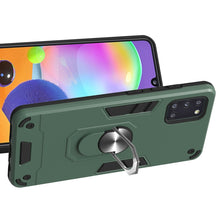 Load image into Gallery viewer, 2 in 1 Armour Series PC + TPU Protective Case with Ring Holder, For Samsung Galaxy A31