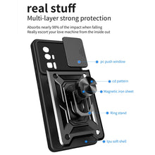 Load image into Gallery viewer, Sliding Camera Cover Design TPU Hybrid PC Phone Case, For Xiaomi Poco F5 Pro