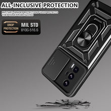 Load image into Gallery viewer, Sliding Camera Cover Design TPU Hybrid PC Phone Case, For Xiaomi Poco F5 Pro