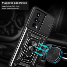 Load image into Gallery viewer, Sliding Camera Cover Design TPU Hybrid PC Phone Case, For Xiaomi Poco F5 Pro