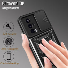 Load image into Gallery viewer, Sliding Camera Cover Design TPU Hybrid PC Phone Case, For Xiaomi Poco F5 Pro