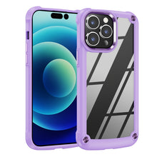 Load image into Gallery viewer, TPU + PC Lens Protection Phone Case, For iPhone 15 Pro Max, For iPhone 15 Pro, For iPhone 15 Plus, For iPhone 15
