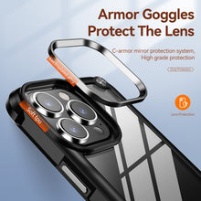 Load image into Gallery viewer, TPU + PC Lens Protection Phone Case, For iPhone 15 Pro Max, For iPhone 15 Pro, For iPhone 15 Plus, For iPhone 15