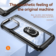 Load image into Gallery viewer, TPU + PC Lens Protection Phone Case with Ring Holder, For iPhone 15 Pro, For iPhone 15 Plus, For iPhone 15