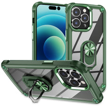 Load image into Gallery viewer, TPU + PC Lens Protection Phone Case with Ring Holder, For iPhone 15 Pro, For iPhone 15 Plus, For iPhone 15
