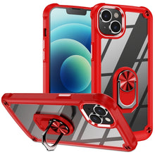Load image into Gallery viewer, TPU + PC Lens Protection Phone Case with Ring Holder, For iPhone 15 Pro, For iPhone 15 Plus, For iPhone 15
