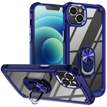 Load image into Gallery viewer, TPU + PC Lens Protection Phone Case with Ring Holder, For iPhone 15 Pro, For iPhone 15 Plus, For iPhone 15