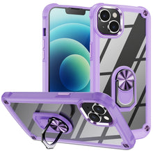 Load image into Gallery viewer, TPU + PC Lens Protection Phone Case with Ring Holder, For iPhone 15 Pro, For iPhone 15 Plus, For iPhone 15