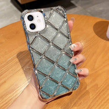 Load image into Gallery viewer, 3D Diamond Lattice Laser Engraving Glitter Paper Phone Case, For iPhone 12 / 12 Pro, For iPhone 12 Pro Max, For iPhone 11 Pro Max, For iPhone 11