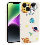 Hug Moon Astronaut Pattern TPU Phone Case, For iPhone 14 Plus, For iPhone 14, For iPhone 14 Pro, For iPhone 14 Pro Max, For iPhone SE 2022 / SE 2020 / 8 / 7, For iPhone 13 Pro Max, For iPhone 13 Pro, For iPhone 13, For iPhone 13 mini, For iPhone 12    ...