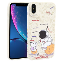 Load image into Gallery viewer, Astronaut Pattern Frosted TPU Phone Case, For iPhone XS / X, For iPhone XR, For iPhone XS Max, For iPhone 8 Plus / 7 Plus