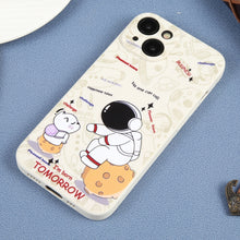 Load image into Gallery viewer, Astronaut Pattern Frosted TPU Phone Case, For iPhone XS / X, For iPhone XR, For iPhone XS Max, For iPhone 8 Plus / 7 Plus