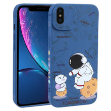 Load image into Gallery viewer, Astronaut Pattern Frosted TPU Phone Case, For iPhone XS / X, For iPhone XR, For iPhone XS Max, For iPhone 8 Plus / 7 Plus