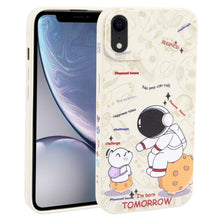 Load image into Gallery viewer, Astronaut Pattern Frosted TPU Phone Case, For iPhone XS / X, For iPhone XR, For iPhone XS Max, For iPhone 8 Plus / 7 Plus
