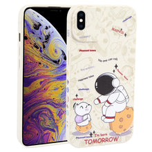 Load image into Gallery viewer, Astronaut Pattern Frosted TPU Phone Case, For iPhone XS / X, For iPhone XR, For iPhone XS Max, For iPhone 8 Plus / 7 Plus
