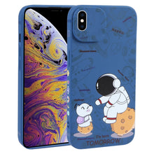 Load image into Gallery viewer, Astronaut Pattern Frosted TPU Phone Case, For iPhone XS / X, For iPhone XR, For iPhone XS Max, For iPhone 8 Plus / 7 Plus