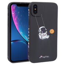Load image into Gallery viewer, Astronaut Swinging Pattern TPU Phone Case, For iPhone XS / X, For iPhone XR, For iPhone XS Max, For iPhone 8 Plus / 7 Plus