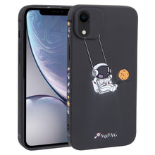 Load image into Gallery viewer, Astronaut Swinging Pattern TPU Phone Case, For iPhone XS / X, For iPhone XR, For iPhone XS Max, For iPhone 8 Plus / 7 Plus