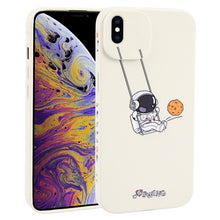 Load image into Gallery viewer, Astronaut Swinging Pattern TPU Phone Case, For iPhone XS / X, For iPhone XR, For iPhone XS Max, For iPhone 8 Plus / 7 Plus
