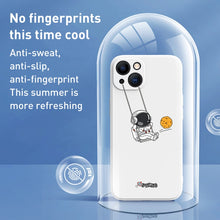 Load image into Gallery viewer, Astronaut Swinging Pattern TPU Phone Case, For iPhone XS / X, For iPhone XR, For iPhone XS Max, For iPhone 8 Plus / 7 Plus