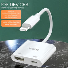 Load image into Gallery viewer, Yesido HM06 8 Pin to HDMI Audio Video Adapter, HM06