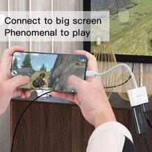 Load image into Gallery viewer, Yesido HM06 8 Pin to HDMI Audio Video Adapter, HM06