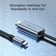 Load image into Gallery viewer, Yesido HM10 USB-C / Type-C to HDMI HD Adapter Cable, HM10
