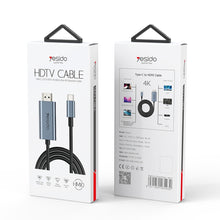 Load image into Gallery viewer, Yesido HM10 USB-C / Type-C to HDMI HD Adapter Cable, HM10