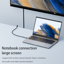 Load image into Gallery viewer, 40Gbps 240W USB-C / Type-C Female to USB-C / Type-C Male Side Bend Adapter, Side Bend Adapter