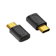Load image into Gallery viewer, 40Gbps 240W USB-C / Type-C Female to USB-C / Type-C Female Straight Adapter, Straight Adapter