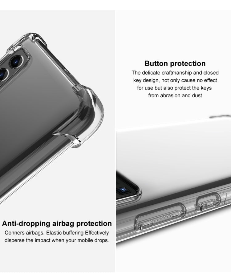 IMAK Full Coverage Shockproof TPU Protective Case, For Samsung Galaxy A71 5G, For Samsung Galaxy S20 5G