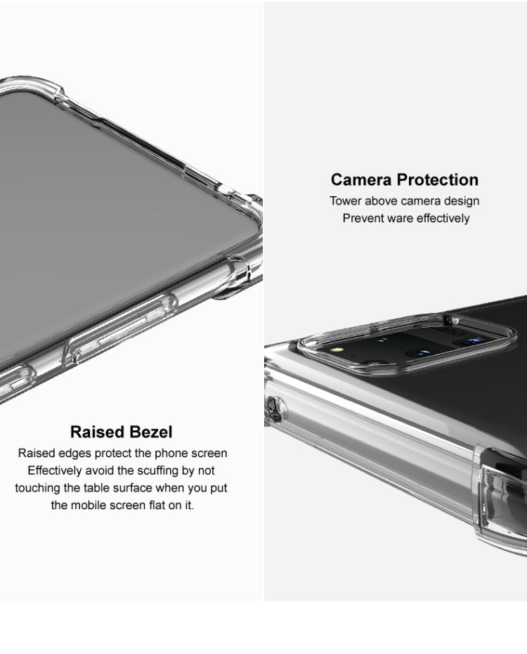IMAK Full Coverage Shockproof TPU Protective Case, For Samsung Galaxy A71 5G, For Samsung Galaxy S20 5G