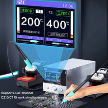 Load image into Gallery viewer, i2C 3SCN Intelligent Double Welding Station with RS100 Base, A Set, B Set