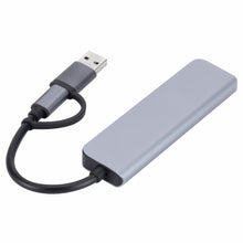 Load image into Gallery viewer, 2302 5 in 1 USB+USB-C/Type-C to USB Multi-function Docking Station HUB Adapter, 2302