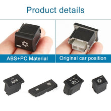 Load image into Gallery viewer, For BMW 1 Series / 3 Series / X1 / X3 Left Driving Car Air Conditioner Panel Switch Button, Air Volume Key Without OFF, Air Volume Key With OFF, AUTO Key, A Key, Snow Key